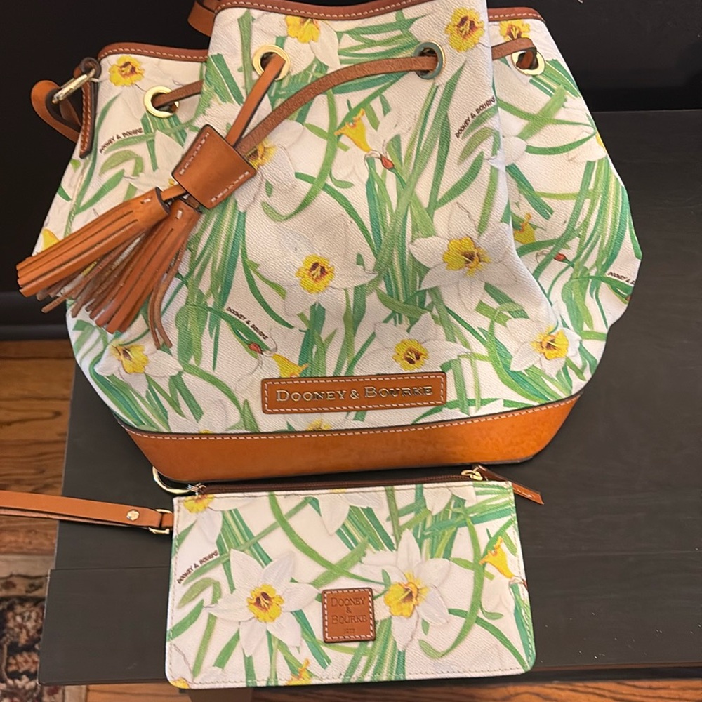 Dooney & Bourke Drawstring Bag with Wristlet